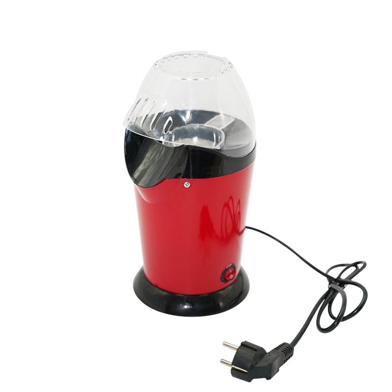 Máquina de pipoca branca 1200W modelo PM-1800 Plugue europeu