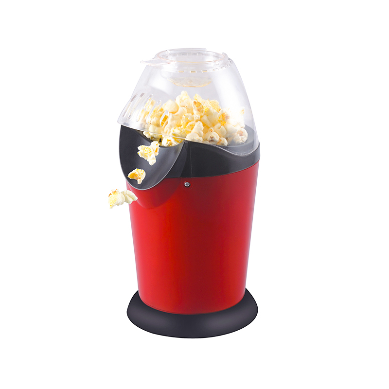 Máquina de pipoca branca 1200W modelo PM-1800 Plugue europeu
