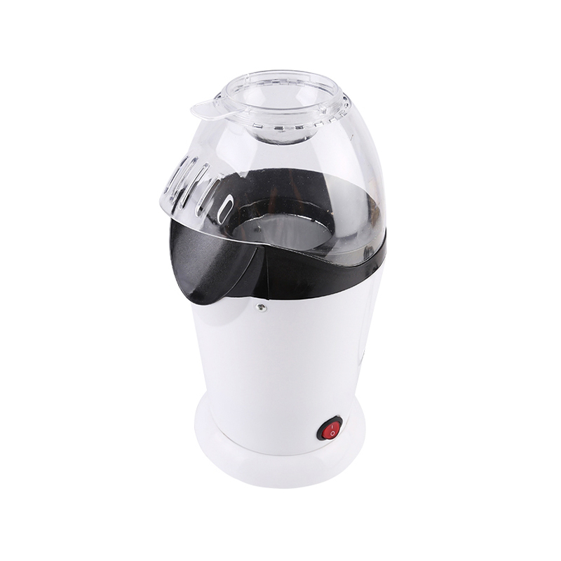 Máquina de pipoca branca 1200W modelo PM-1800 Plugue europeu